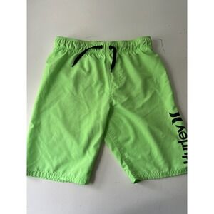 Lot of Hurley Neon Summer Water SwimTrunks Boy size Medium 7/8